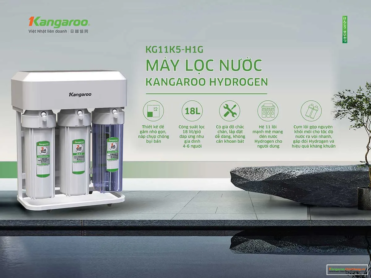 Máy lọc nước Kangaroo Hydrogen KG11K5-H1G