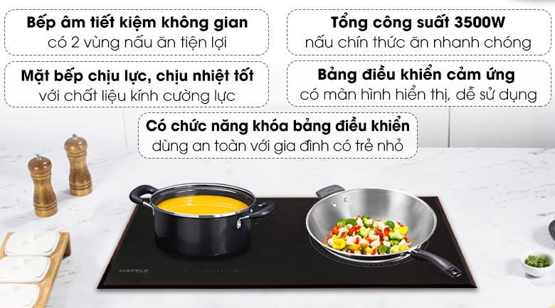  Bếp điện từ hồng ngoại đôi Kangaroo KG443i