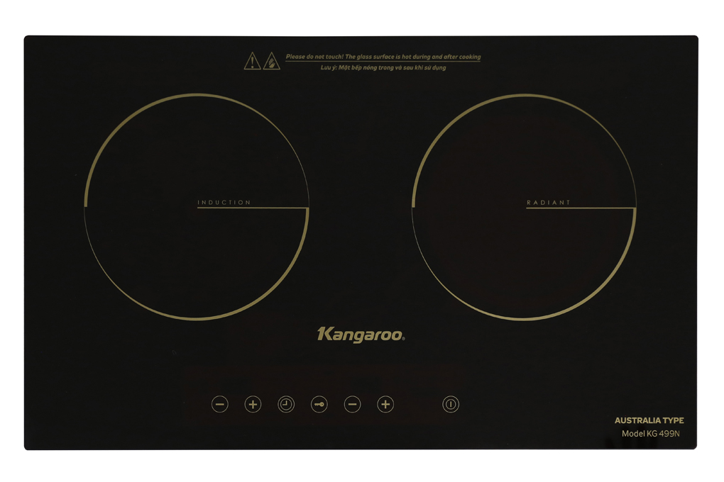 Bếp đôi Điện từ Hồng ngoại Kangaroo KG499N
