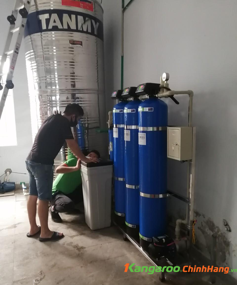 Bộ lọc tổng đầu nguồn Kangaroo KG1054LT-5 - 5 cấp lọc