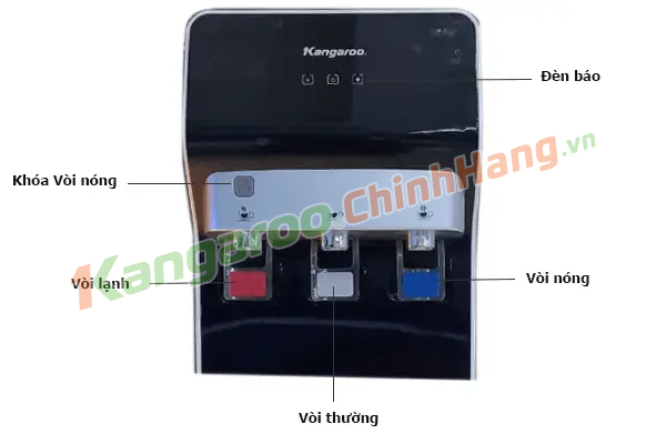 Cây nước nóng lạnh Kangaroo KG62A3 - Tích hợp bộ Lọc RO