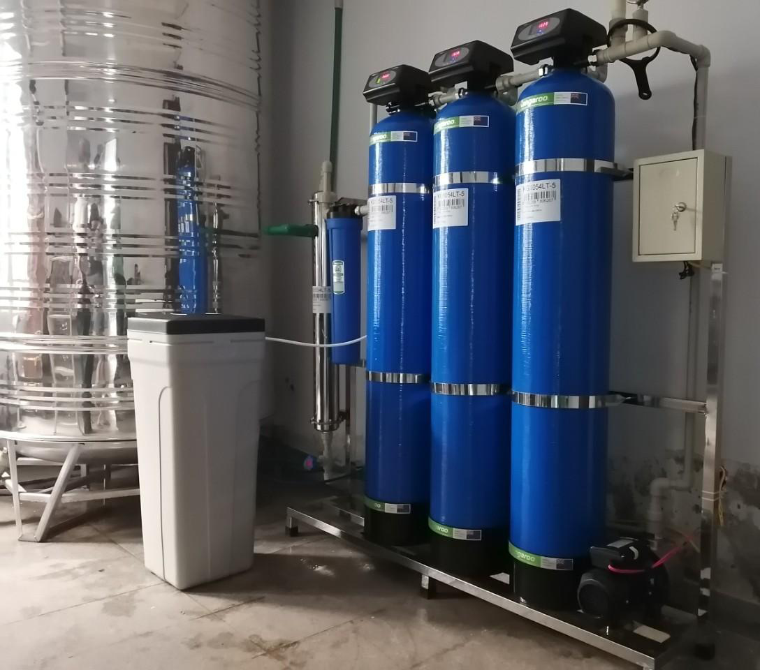 Bộ lọc tổng Kangaroo 5 cấp KG1054LT-5 van tự động 1000l/h siêu lọc