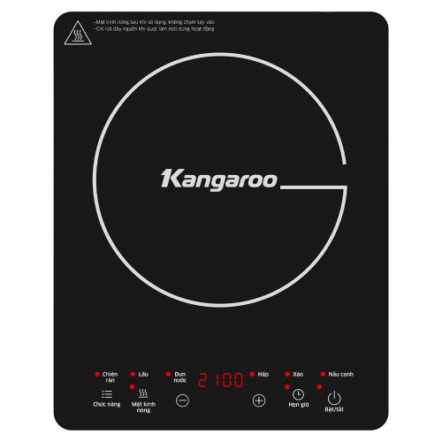 Bếp từ đơn Kangaroo KG20IH10N - 6 Chức Năng Nấu, Cao Cấp 2026