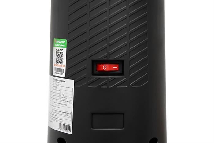 Máy sưởi gốm Kangaroo KGAH06G - 3 Chế Độ, Phù Hợp 20 m2