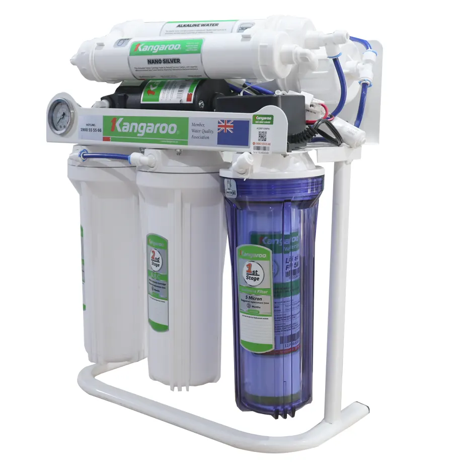 Máy lọc nước Kangaroo KGRP10WP6 - 6 Lõi Mới 2025