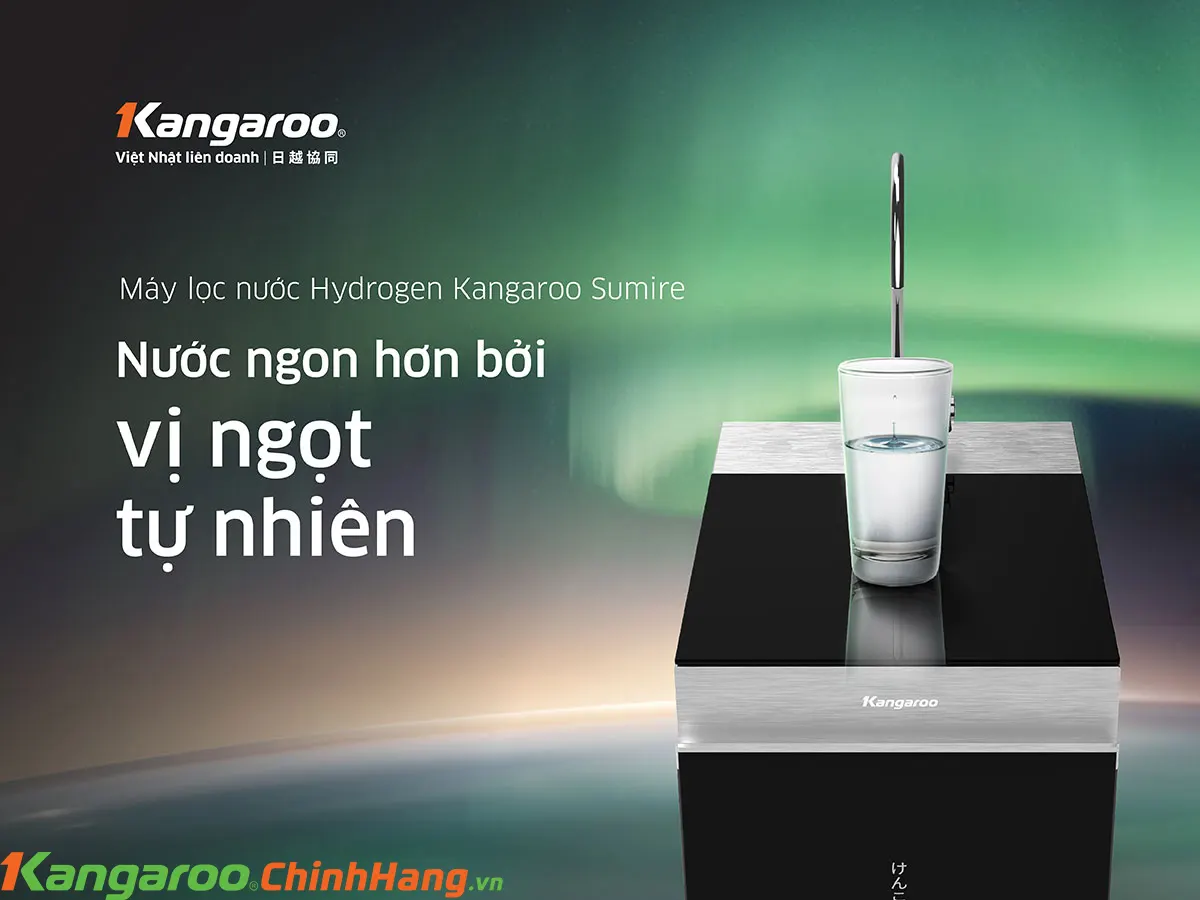 Máy lọc nước Kangaroo Sumire Hydrogen KG100H-11 lõi lọc