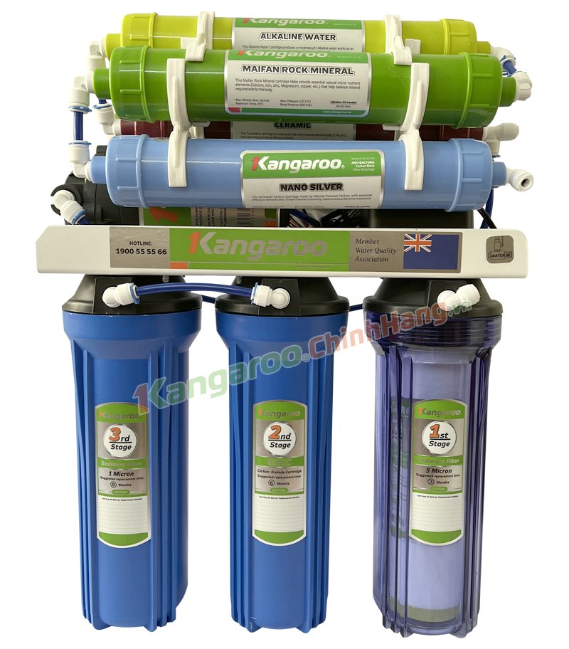 Máy lọc nước Kangaroo KG108A KV - Mẫu mới 2025