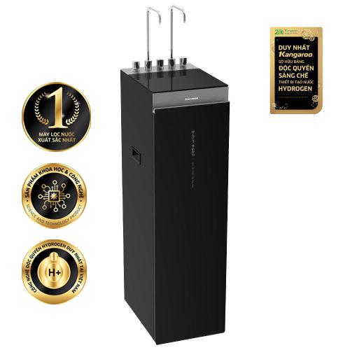 Máy lọc nước Kangaroo Hydrogen nóng lạnh KG12A8 - 12 lõi, Mẫu 2025