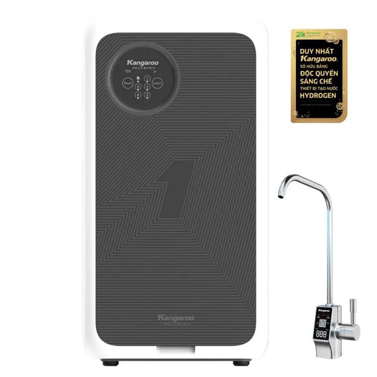 Máy lọc nước Kangaroo Hydrogen KG400US - Thông minh, Mẫu 2026