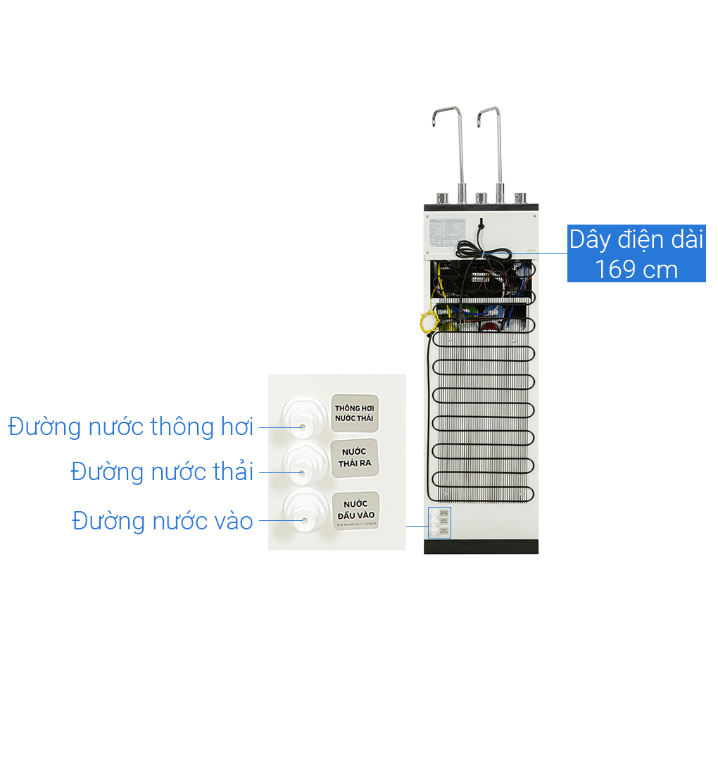 Máy lọc nước nóng lạnh Kangaroo KG10A18 - 10 Lõi Lọc