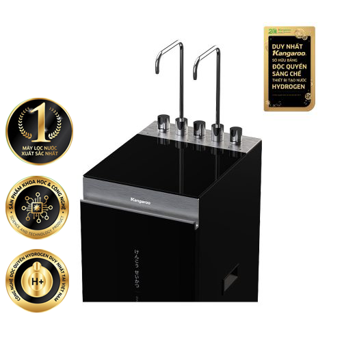 Máy lọc nước Kangaroo Hydrogen nóng lạnh KG11A6 - 11 lõi, Mẫu 2025