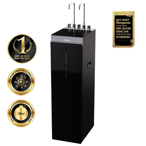 Máy lọc nước Kangaroo Hydrogen nóng lạnh KG12A6 - 12 lõi, Mẫu 2025