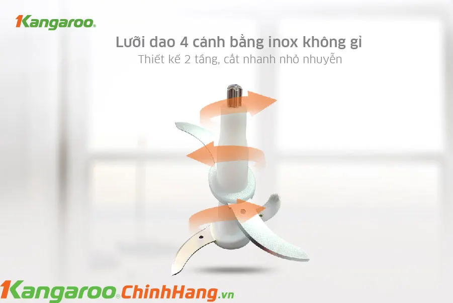 Máy xay thịt cao cấp Kangaroo KG12T