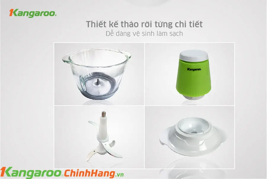 Máy xay thịt cao cấp Kangaroo KG12T