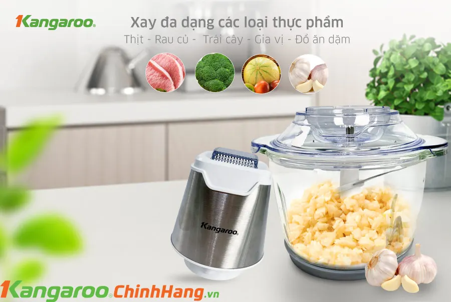 Máy xay thịt cao cấp Kangaroo KG12TI