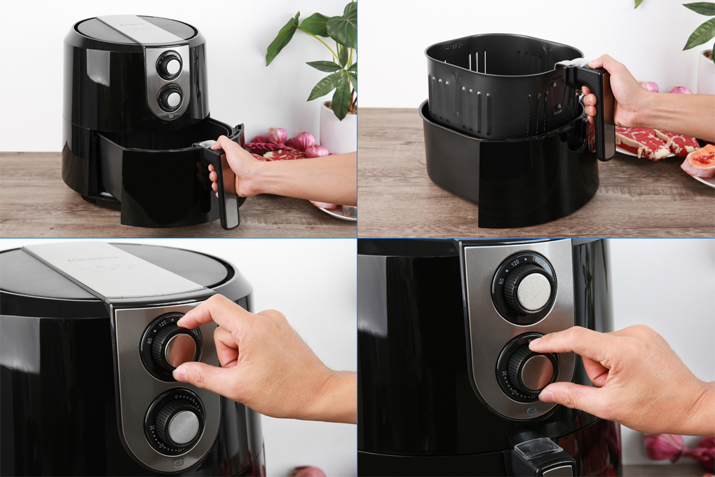 Nồi chiên không dầu Kangaroo KG55AF1