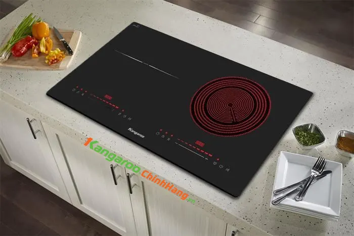 Bếp từ hồng ngoại lắp âm Kangaroo KGIF44D1C