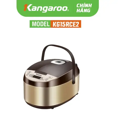 Nồi cơm điện tử Kangaroo KG15RCE2 - 1.5 lít