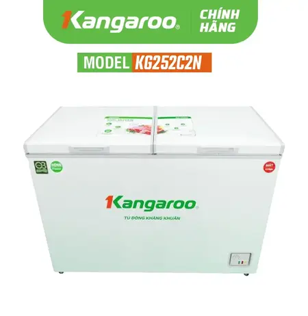 Tủ đông kháng khuẩn KG252C2N - 252 lít