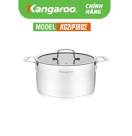 Nồi inox cao cấp Kangaroo KG2IP1802