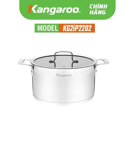 Nồi inox cao cấp Kangaroo KG2IP2202