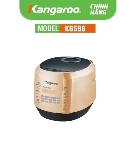 Nồi cơm điện tử Kangaroo KG596- 1.5 lít 