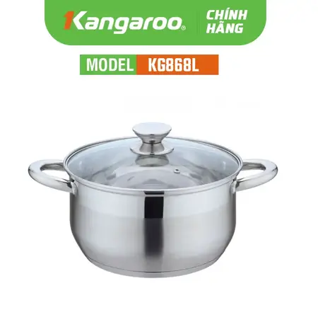 Nồi Inox cao cấp 5 lớp Kangaroo KG868L
