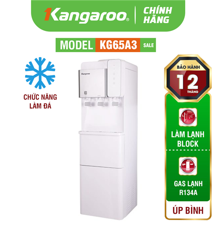 Cây nước nóng lạnh Kangaroo KG65A3, Tích hợp làm đá