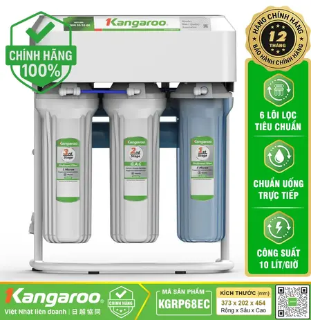 Máy lọc nước Kangaroo KGRP68EC - 6 Lõi Lọc