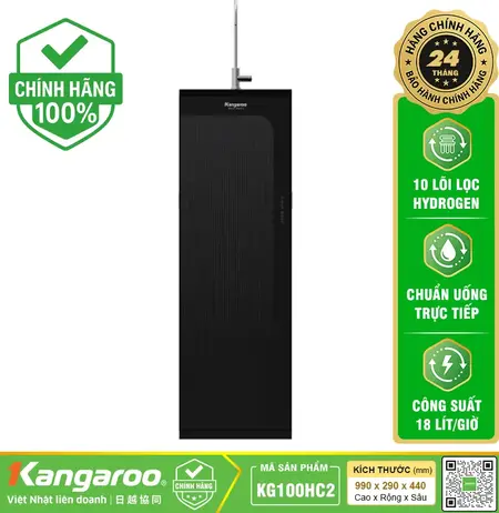Máy lọc nước Kangaroo Hydrogen KG100HC2 - Mẫu Mới 2025