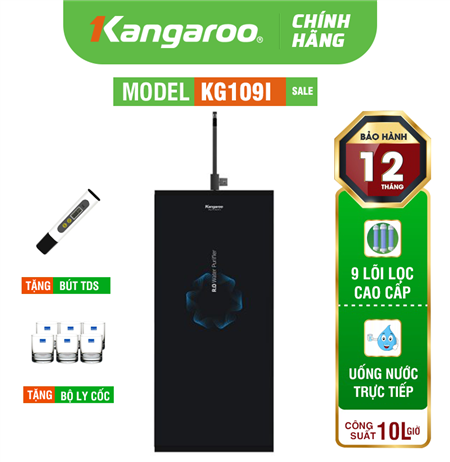 Máy Lọc Nước Kangaroo Infinity KG109I - 9 Lõi - Mẫu Mới 2025