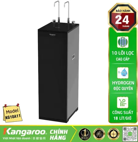 Máy lọc nước Kangaroo Hydrogen Infinity tích hợp nóng KG10A11 - 10 cấp lọc