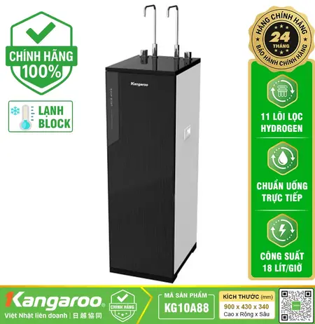 Máy lọc nước Kangaroo Hydrogen KG10A88 - Hàng Cao Cấp 2025