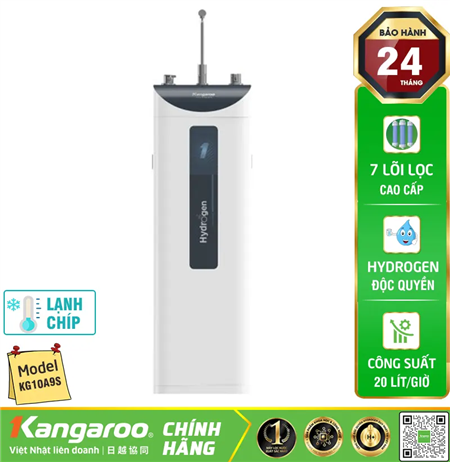 Máy lọc nước kangaroo Hydrogen KG10A9S - Tuỳ chỉnh nhiệt độ