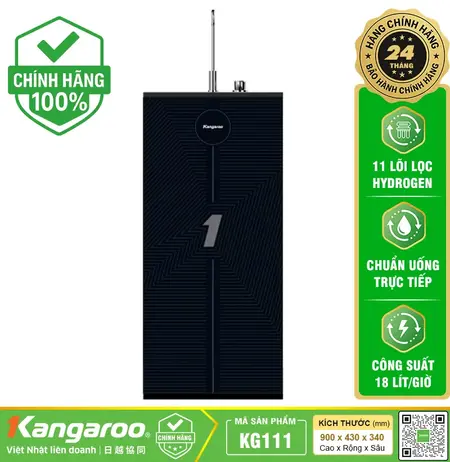Máy lọc nước Kangaroo KG111 - 11 lõi, mẫu mới 2025