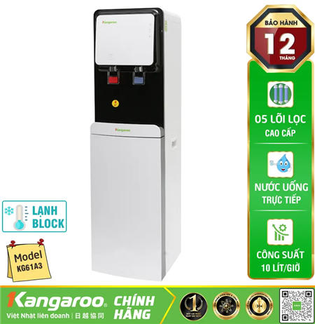 Cây nước nóng lạnh Kangaroo KG61A3