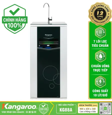 Máy lọc nước Kangaroo KG88A VTU - 7 lõi Mẫu Mới 2025