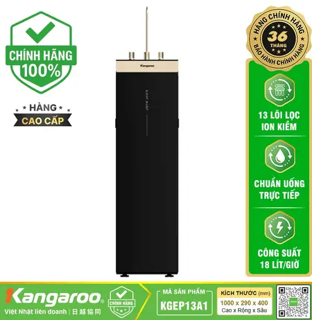 Máy lọc nước Kangaroo Hydrogen ion kiềm KGEP13A1