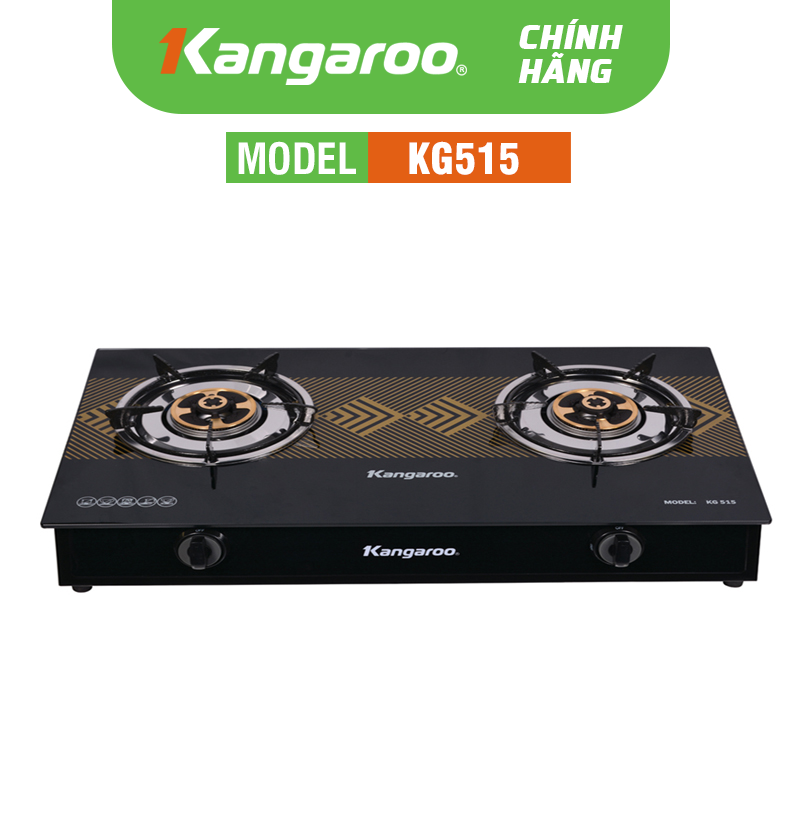 Bếp Gas đôi Kangaroo KG515