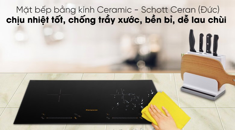 Bếp từ đôi Thái lan Kangaroo KG856i