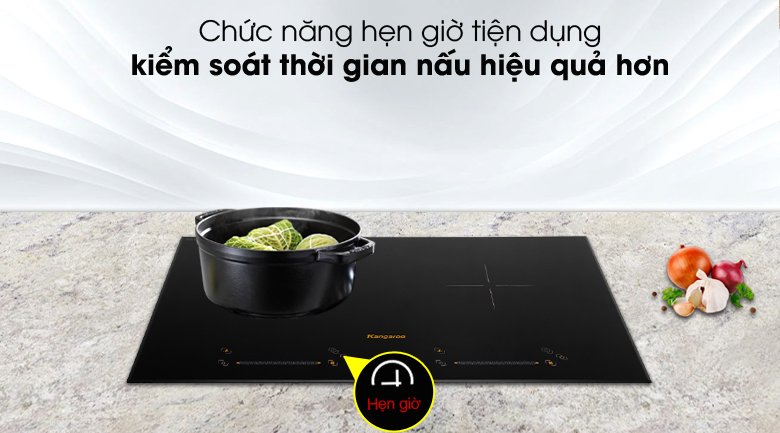 Bếp từ đôi Thái lan Kangaroo KG856i