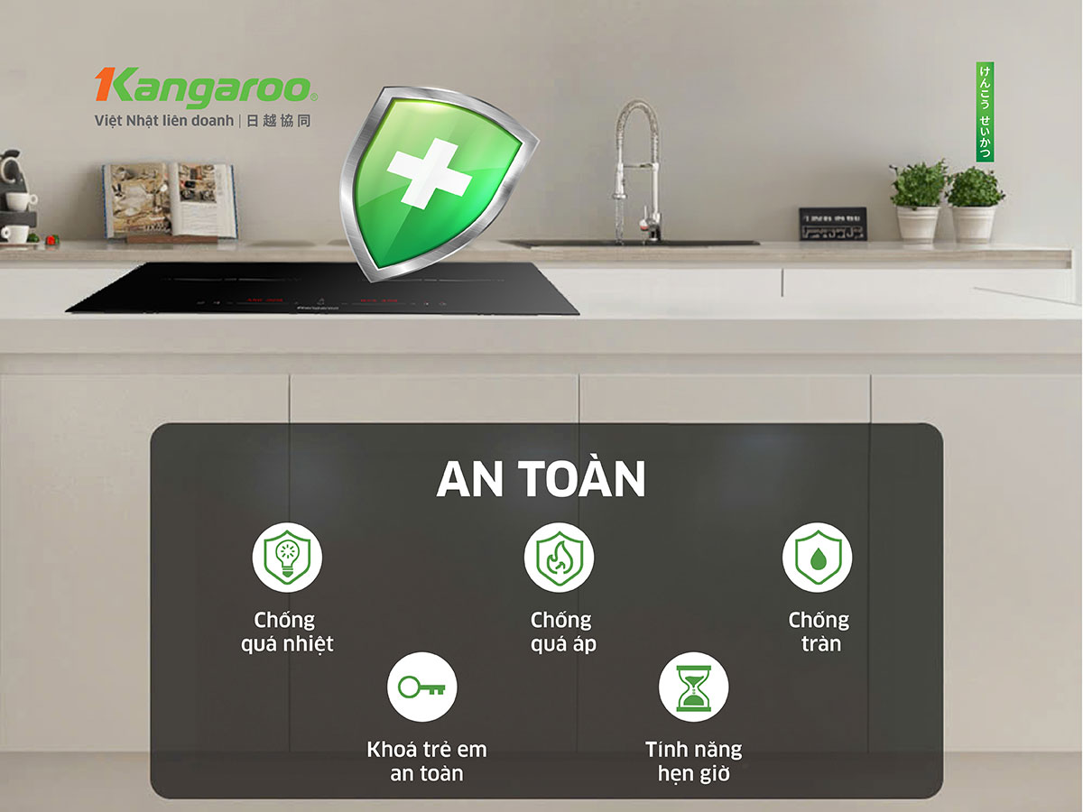 bếp từ đôi Kangaroo KGIC38D1C