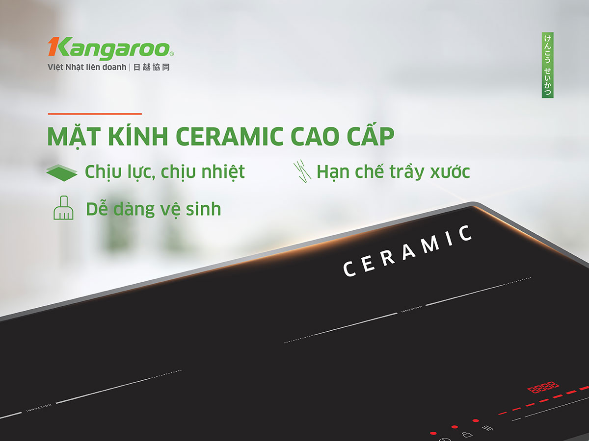Bếp từ đôi lắp âm Kangaroo KGIC48D1C