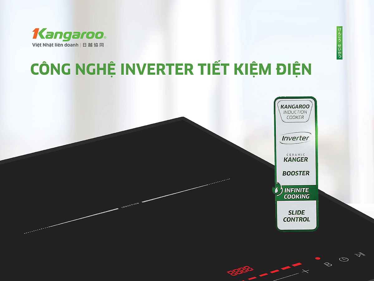 Bếp từ đôi lắp âm Kangaroo KGIC48D1C