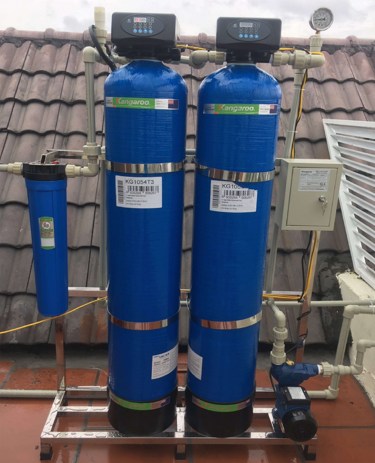 Bộ lọc tổng Kangaroo 3 cấp KG1054LT-3