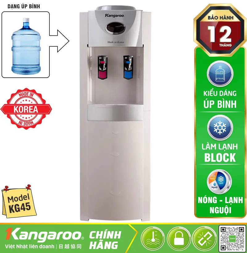 Cây nước nóng lạnh Kangaroo KG45