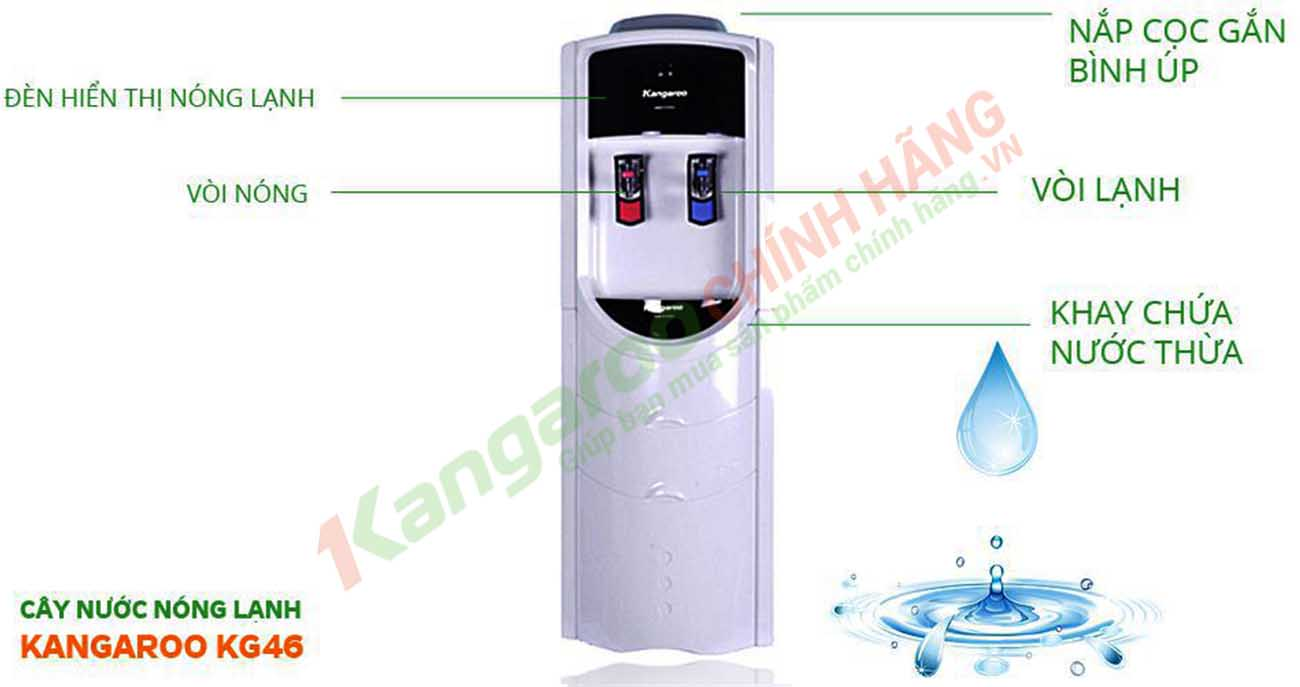 Cây nước nóng lạnh Kangaroo KG46