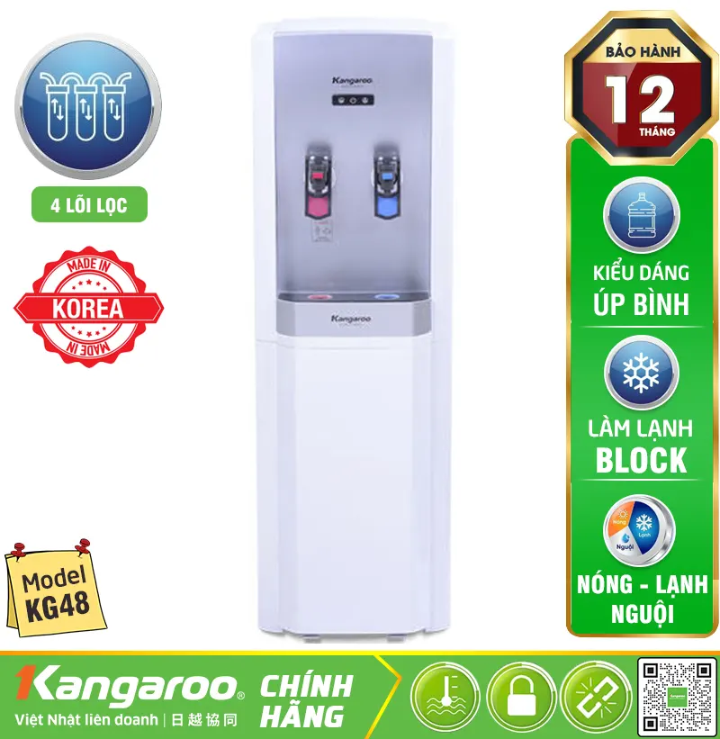 Cây nước nóng lạnh Kangaroo KG48