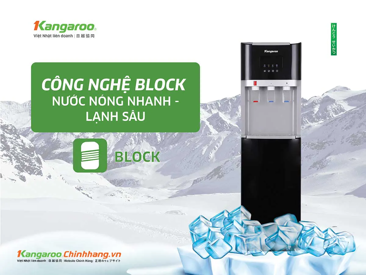 Cây nước nóng lạnh Kangaroo KGWD03BT1D