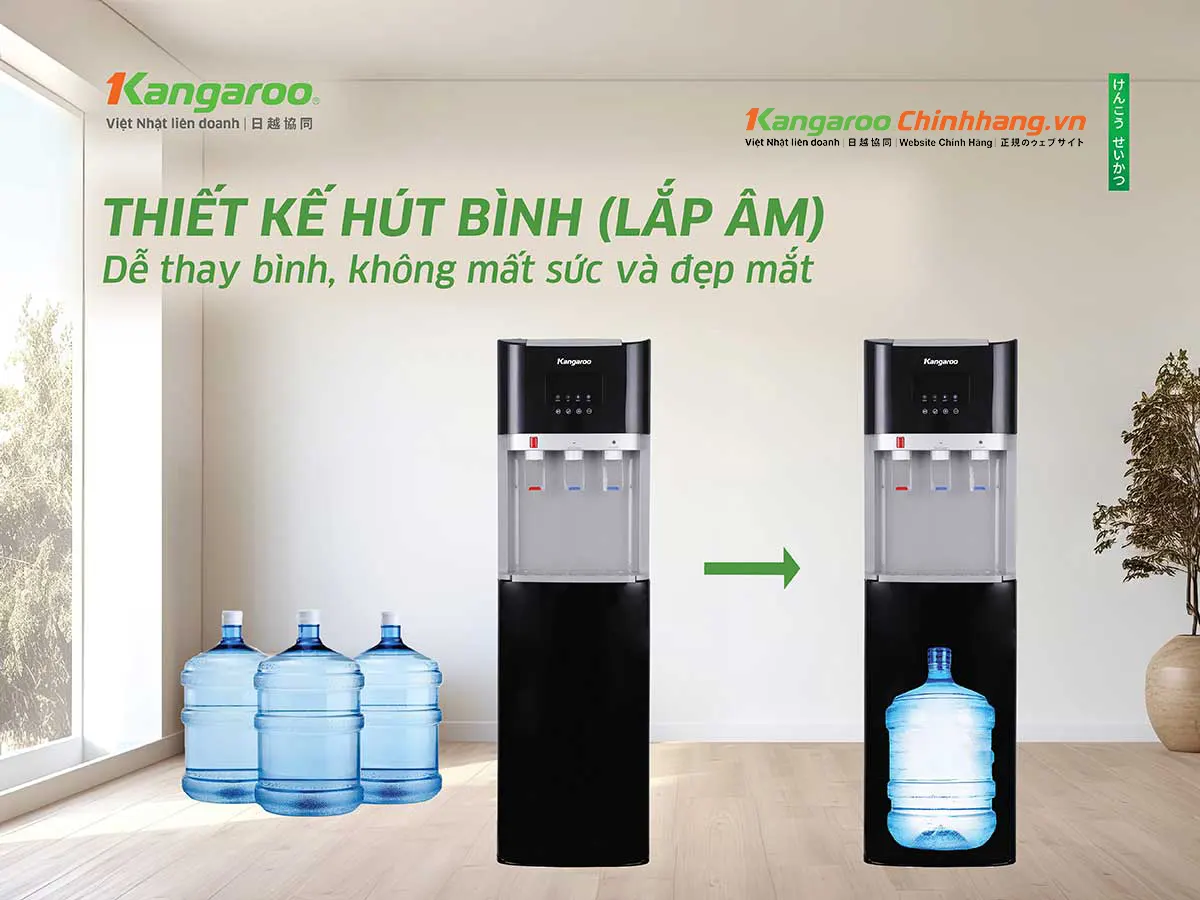 Cây nước nóng lạnh Kangaroo KGWD03BT1D